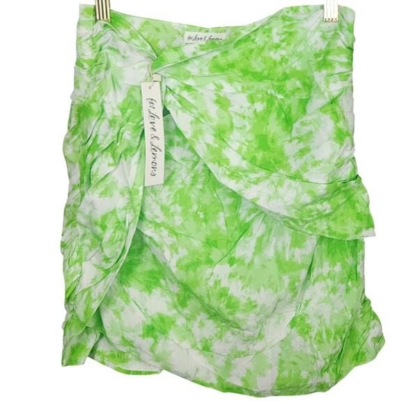 REVOLVE x For Love & Lemons "Devon" Crop Top Mini Skirt SET sz S NWT‎ | MSRP$310 - Picture 3 of 13